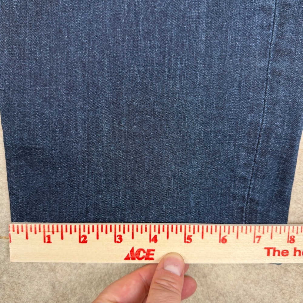 Mavi Jeans 40x32 Straight Leg Dark Wash Blue Denim Stretch Classic Americana - Picture 9 of 12